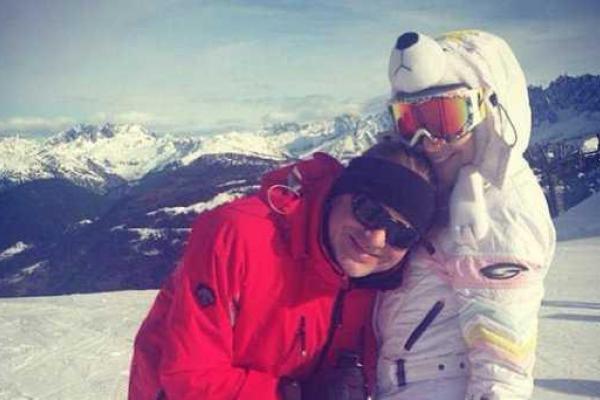 Наталья Подольская с семьей отдыхает на курорте в Альпах