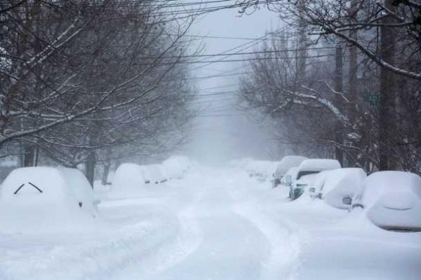 Снежная буря накрыла США: в 10 штатах объявлено чрезвычайное положение 