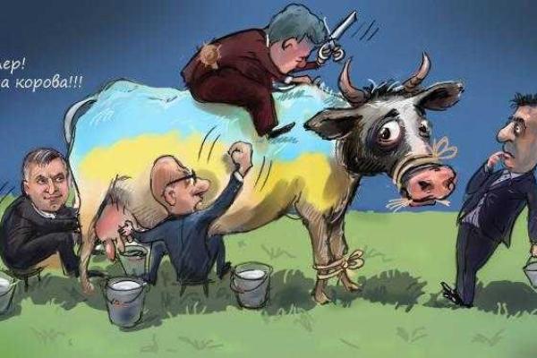 В Сеть попали политические карикатуры киевского художника: жестко, смело и смешно