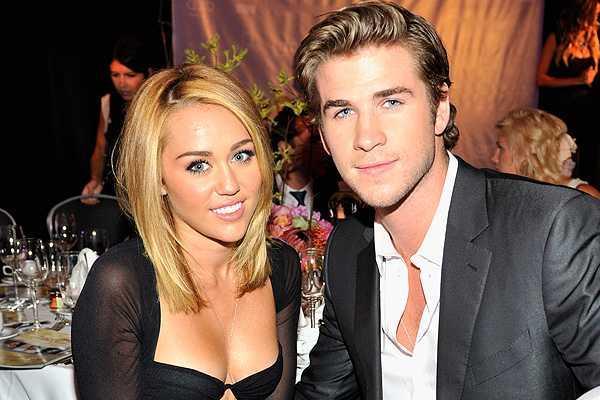 Звездная пара Майли Сайрус и Лиам Хемсворт снова вместе