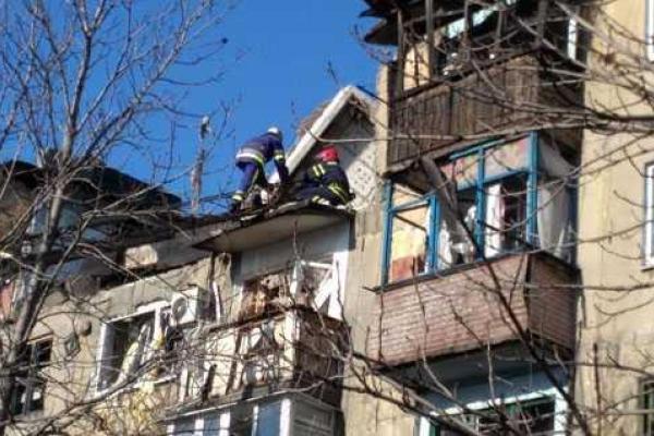 Жуткие кадры с места взрыва в многоэтажном доме на Донетчине Жуткие кадры с места взрыва в многоэтажном доме на Донетчине