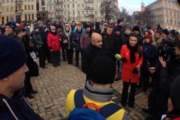 В трех городах Украины активисты вышли на акцию в поддержку патрульной полиции В трех городах Украины активисты вышли на акцию в поддержку патрульной полиции
