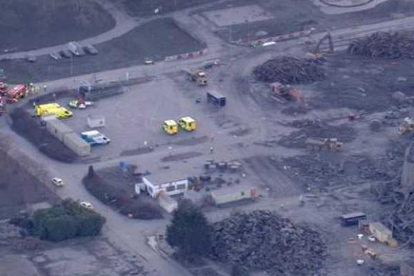 В Британии на частично разрушенной электростанции произошел взрыв