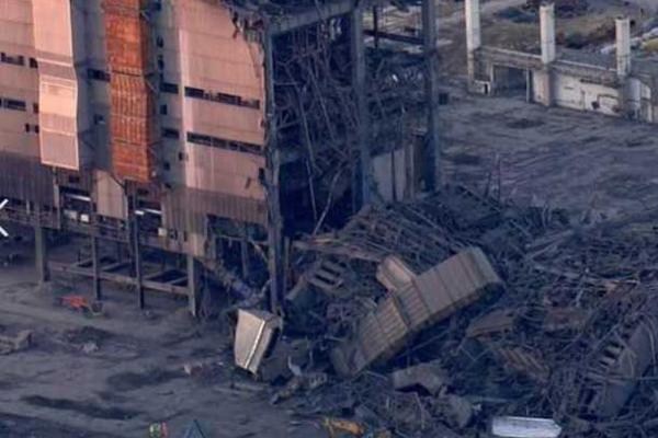 В Британии на частично разрушенной электростанции произошел взрыв