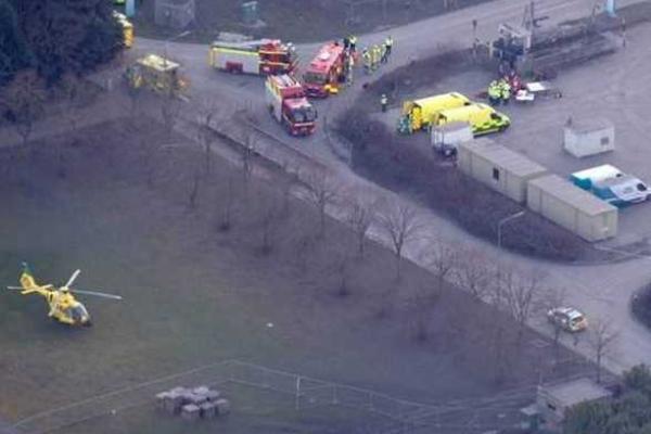 В Британии на частично разрушенной электростанции произошел взрыв