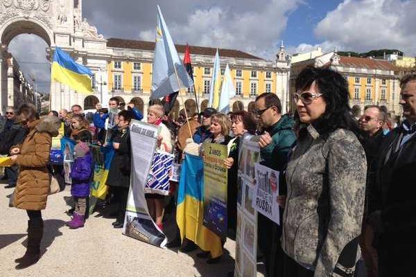 Европейский марш: во многих странах состоялся марш против агрессии РФ в Украине