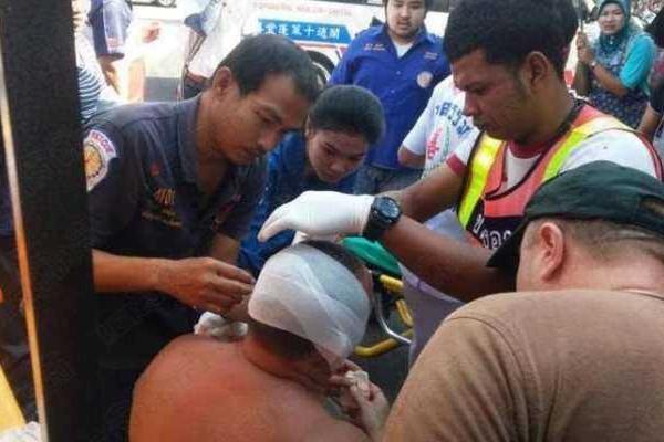 В Таиланде российский турист, привыкший махать кулаками, получил "ответку", лишившись уха и глаза