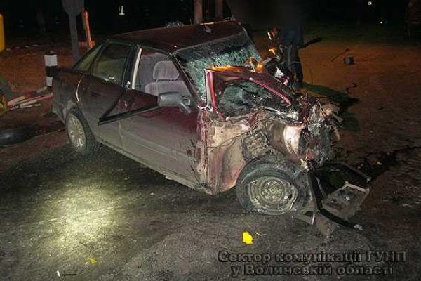 На Волыни пьяный водитель грузовика превратил "Audi" в груду железа и убил 22-летнего водителя На Волыни пьяный водитель грузовика превратил "Audi" в груду железа и убил 22-летнего водителя