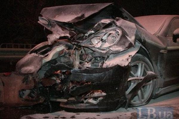 Видео с места аварии в Киеве, участником которой стал заместитель Виталия Кличко