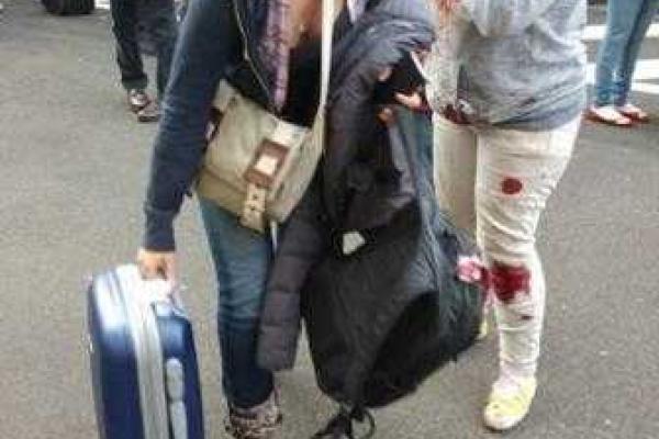 Взрывы в Брюсселе: жуткие фото- и видеодоказательства