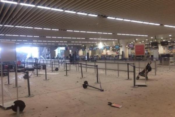 Взрывы в Брюсселе: жуткие фото- и видеодоказательства