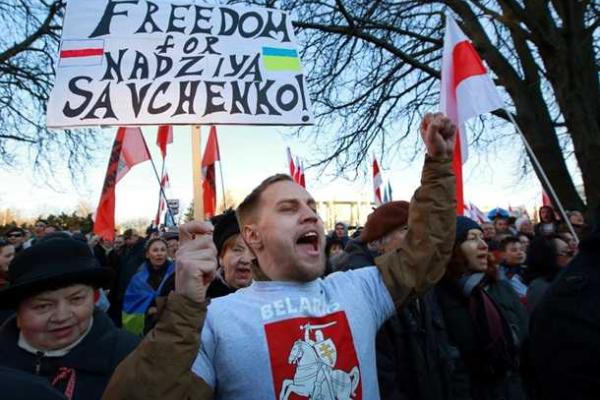В Беларуси прошла масштабная демонстрация против политики Лукашенко