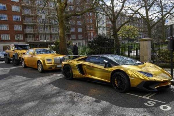 Британцы шокированы роскошными авто саудовского принца, приехавшего в Лондон на отдых