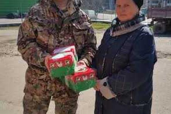 На Ровенщину прибыла гуманитарная помощь из Европы для семей участников АТО