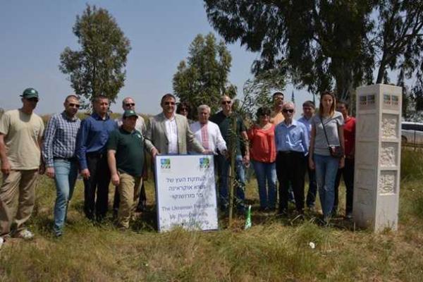 Частичка Украины на израильской земле: в Израиле заложен "Лес Украины"