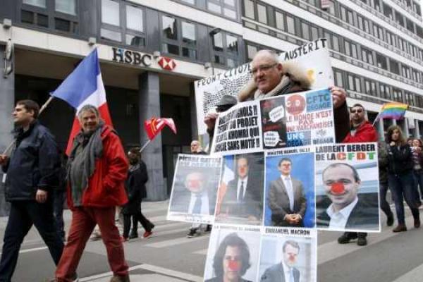 Во Франции проходят массовые протесты против трудовых реформ: в столкновениях пострадали полицейские