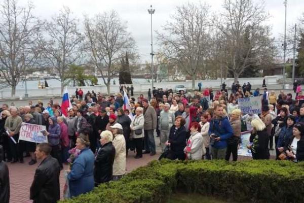 Предприниматели Севастополя решили "поднять голову" и выйти на акцию протеста
