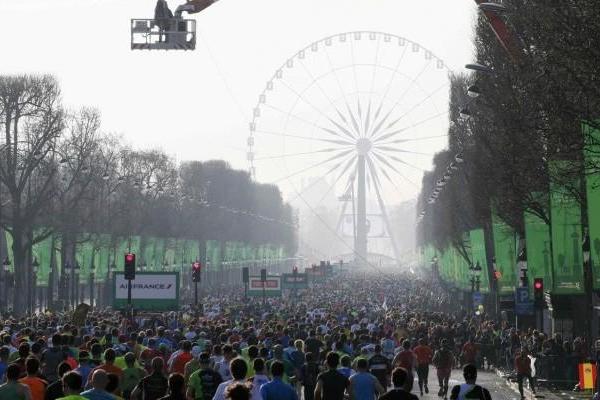 В Париже состоялся 40-й международный марафон