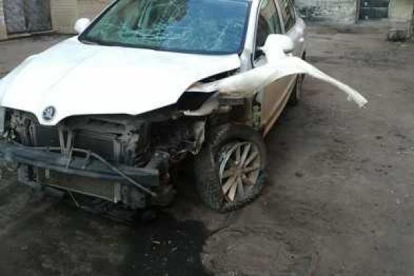 В Макеевке совершена попытка покушения на главаря боевиков "Гиви" - соцсети В Макеевке совершена попытка покушения на главаря боевиков "Гиви" - соцсети