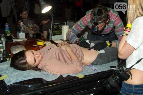 В Днепропетровске стартовал фестиваль тату В Днепропетровске стартовал фестиваль тату