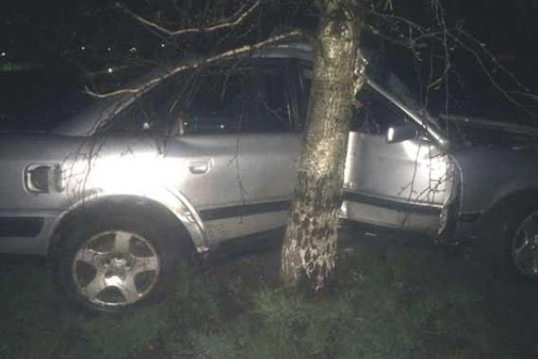 В Ровно водитель "Audi 100" влетел в дерево и, бросив раненую пассажирку, сбежал с места ДТП В Ровно водитель "Audi 100" влетел в дерево и, бросив раненую пассажирку, сбежал с места ДТП