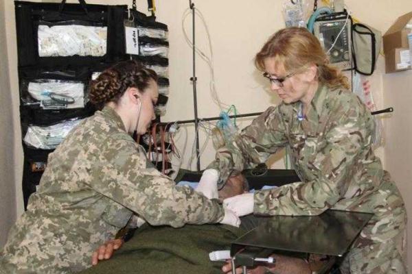 В зоне АТО работает полевое медицинское стабилизационное подразделение ВДВ американского образца В зоне АТО работает полевое медицинское стабилизационное подразделение ВДВ американского образца