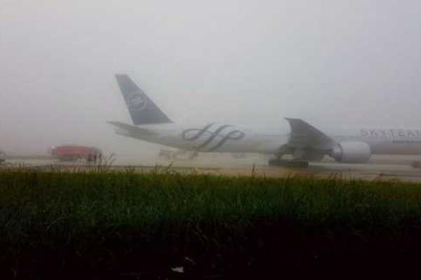 В аэропорту Парижа два самолета не разъехались на взлетно-посадочной полосе