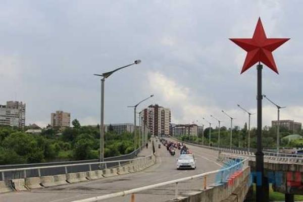 В Луганск из разных регионов съехались "Ночные волки" В Луганск из разных регионов съехались "Ночные волки"