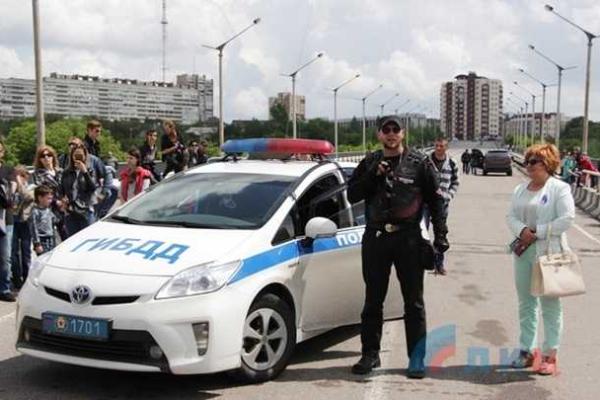 В Луганск из разных регионов съехались "Ночные волки" В Луганск из разных регионов съехались "Ночные волки"