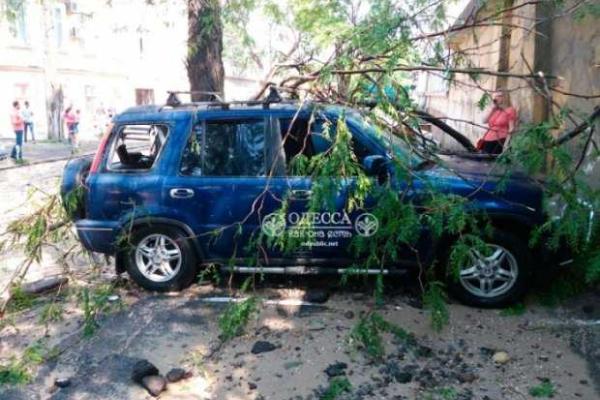 В центре Одессы из-под земли бил огромный "гейзер" грязной воды В центре Одессы из-под земли бил огромный "гейзер" грязной воды
