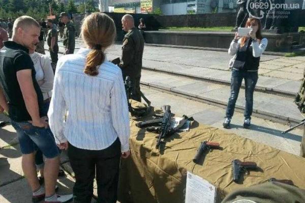 В Мариуполе батальон "Донбасс" празднует свою вторую годовщину