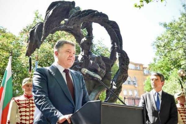 В столице Болгарии состоялась официальная церемония открытия памятника Тарасу Шевченко  В столице Болгарии состоялась официальная церемония открытия памятника Тарасу Шевченко