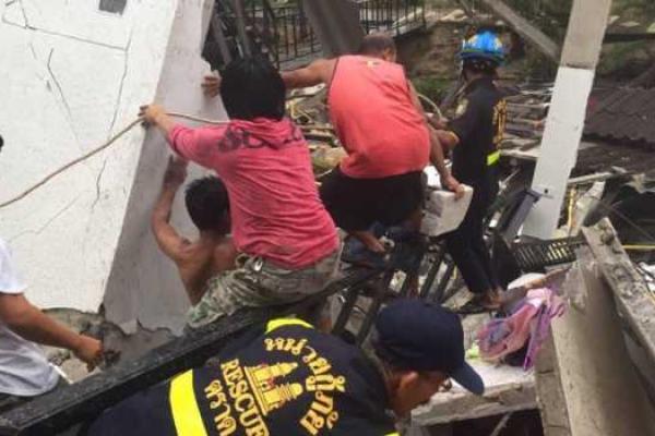 В Таиланде рухнул отель: под завалами остались люди, один турист погиб В Таиланде рухнул отель: под завалами остались люди, один турист погиб