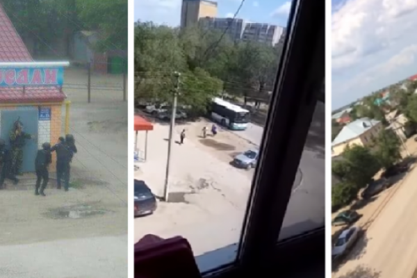 В Казахстане объявлен режим АТО в городе Актобе