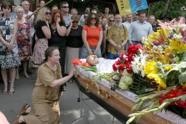 В Днепре попрощались с Василием Слипаком, погибшим на Донбассе