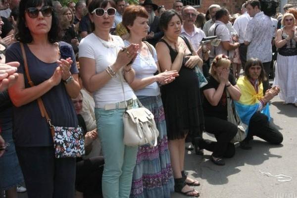 В Днепре попрощались с Василием Слипаком, погибшим на Донбассе