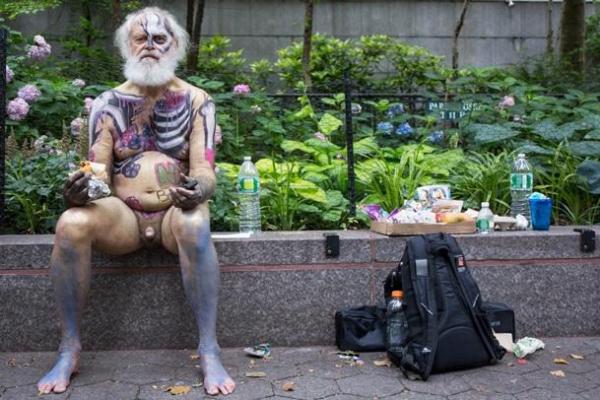В Нью-Йорке состоялся фестиваль боди-арта В Нью-Йорке состоялся фестиваль боди-арта