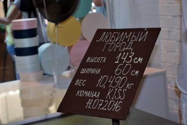 В Одессе создали шоколадную скульптуру-"рекордсменку" В Одессе создали шоколадную скульптуру-"рекордсменку"