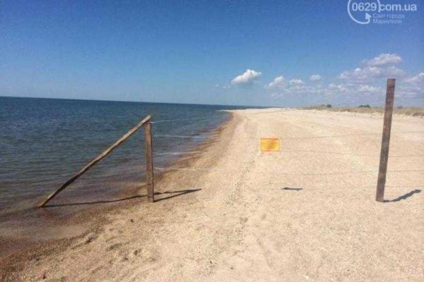 Военные снова запретили отдыхающим проходить на край Белосарайской косы