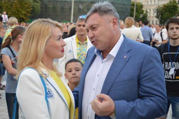 Глава ЛОВГА Юрий Гарбуз в Киеве проводил луганских олимпийцев в Рио-де-Жанейро