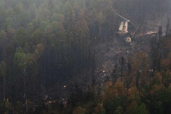 В России на месте крушения Ил-76 обнаружены останки погибшего экипажа В России на месте крушения Ил-76 обнаружены останки погибшего экипажа