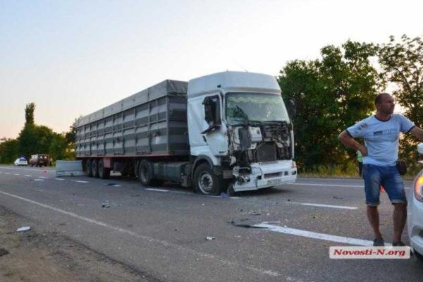 Кровавое ДТП под Одессой: фура "Renault" протаранила маршрутку, женщине оторвало голову Кровавое ДТП под Одессой: фура "Renault" протаранила маршрутку, женщине оторвало голову