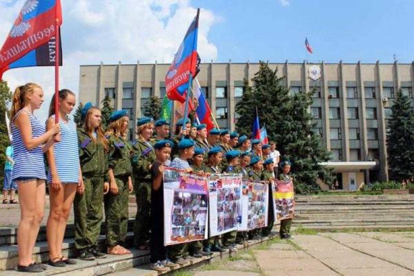 Как в Горловке отметили День ВДВ