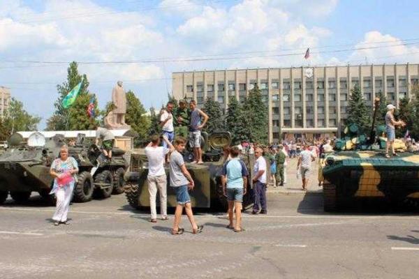 Как в Горловке отметили День ВДВ