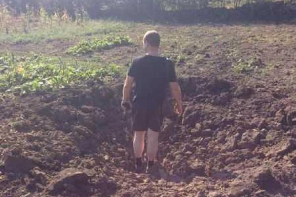 Последствия ночного обстрела поселка Зайцево