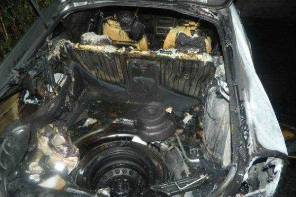 В Киеве дотла сожгли автомобиль, принадлежащий адвокату В Киеве дотла сожгли автомобиль, принадлежащий адвокату