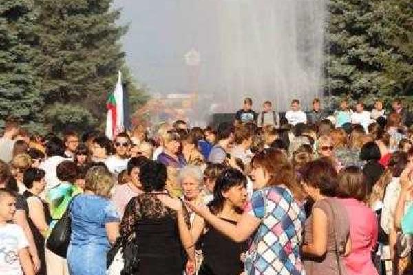 Как жители Горловки отметили День города