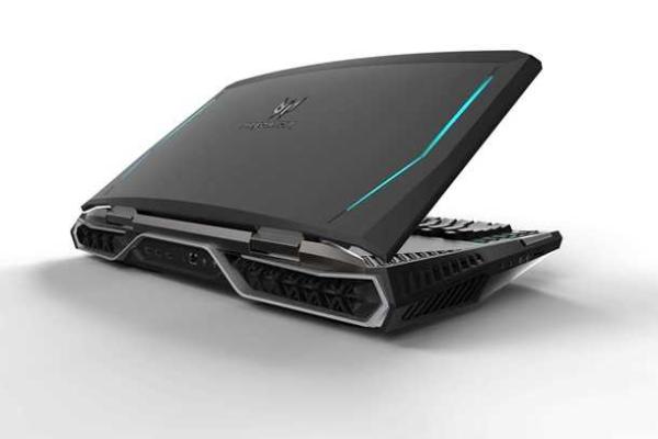 Компания "Acer" представила ноутбук с изогнутым дисплеем