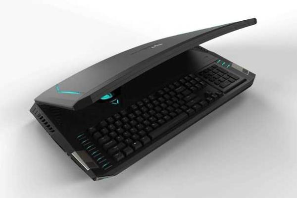 Компания "Acer" представила ноутбук с изогнутым дисплеем