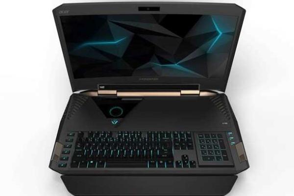 Компания "Acer" представила ноутбук с изогнутым дисплеем